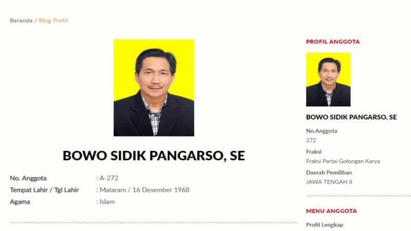  Kena OTT oleh KPK, Berikut Profil dan Harta Anggota DPR Bowo Sidik Pangarso