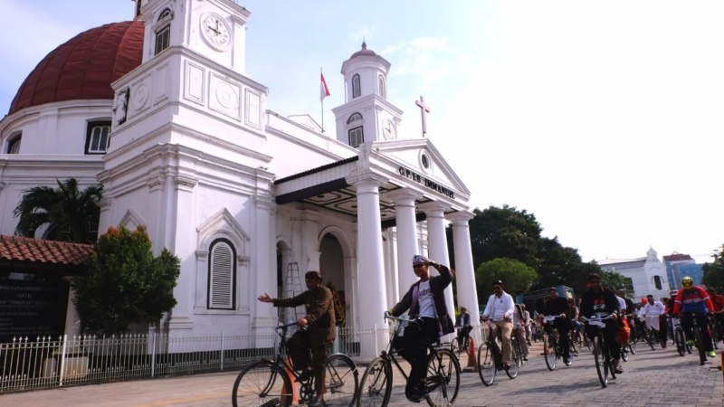  Penataan Kawasan Kota Lama Semarang Rampung April