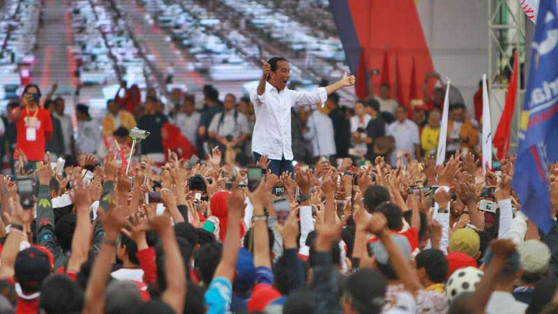 Jokowi Gelar Kampanye Terbuka di BSCC Dome