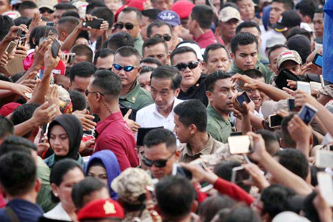  Pendukung Jokowi Optimis Menang di Kaltim
