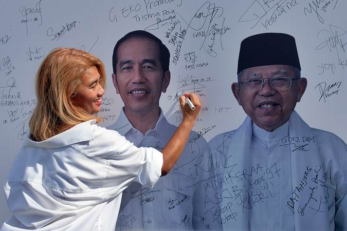  Alumni SMA/SMK se-Bali Dukung Jokowi - Ma\'ruf Amin