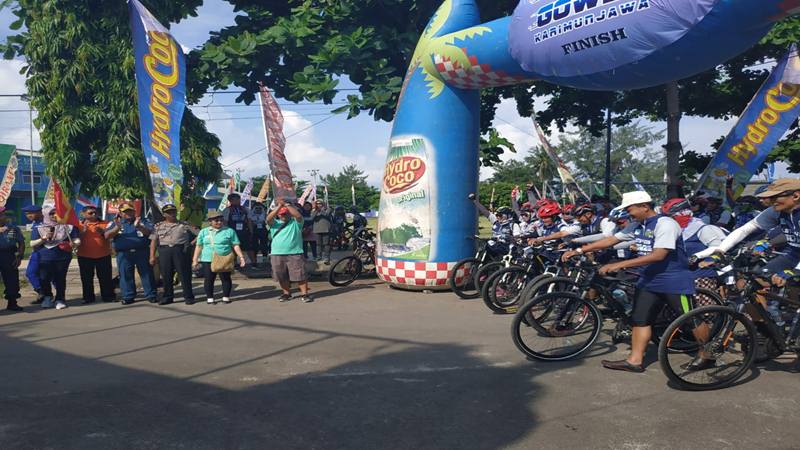  Pesepeda dari Luar Jawa Tengah Dominasi Gowes Karimunjawa