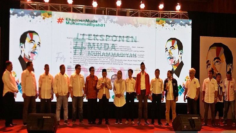  Ribuan Eksponen Muda Muhammadiyah Deklarasi Dukung Jokowi