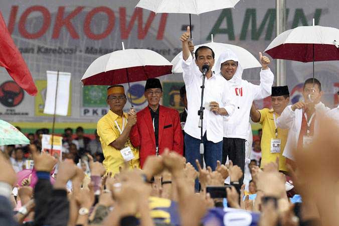  Jadwal Kampanye Hari Ini, Jokowi ke Papua dan Ma\'ruf Amin Sambangi Madura