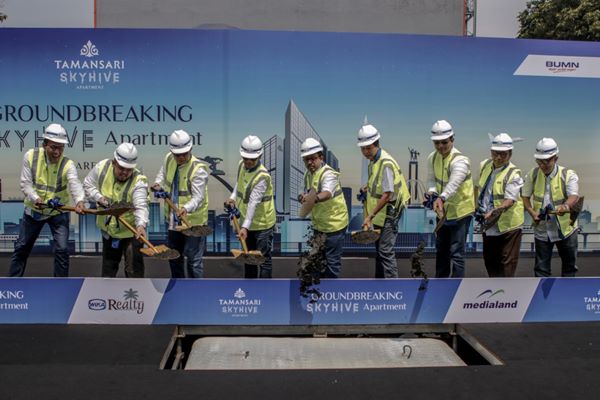  Apartemen Tamansari Skyhive Cawang Mulai Groundbreaking