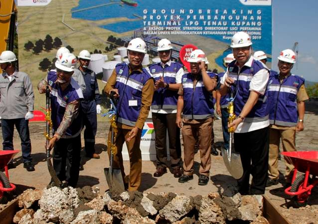  Proyek Pembangunan Terminal LPG di Kupang Dimulai