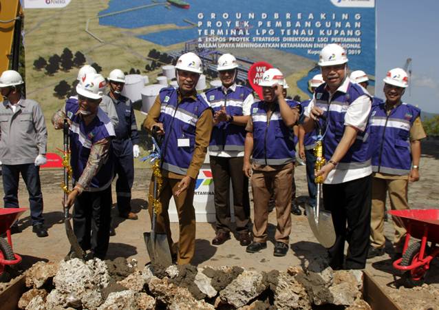 Proyek Pembangunan Terminal LPG di Kupang Dimulai