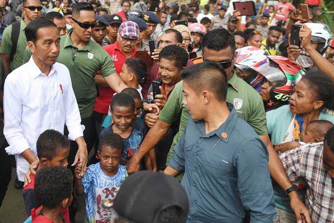  Jokowi Ajak Anak Korban Banjir Sentani Berlibur di Dufan