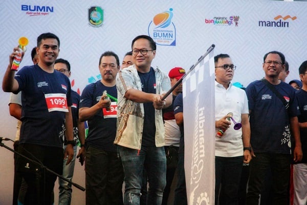  Ada LinkAja di Mandiri Banyuwangi Half marathon 2019