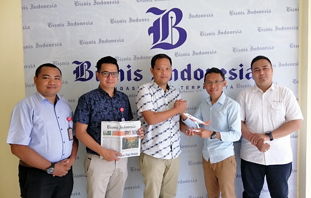  Lion Air Kunjungi Kantor Perwakilan Bisnis Indonesia di Balikpapan