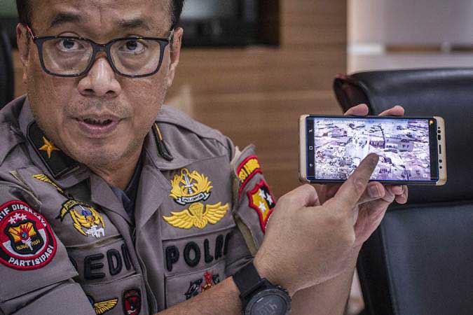  Terduga Teroris Serang 4 Polisi di Bandung