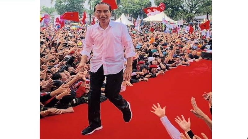  Jokowi : Jangankan Hujan Air, Hujan Cemoohan pun Kita Hadapi