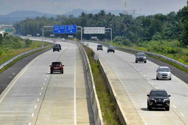  Tarif Tol Bakauheni - Terbanggibesar Tak Sampai Rp1.000 Per Km