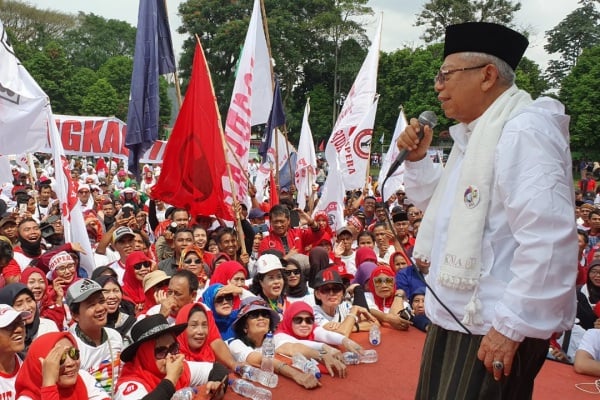  Gaya Busana Milenial Ma’ruf Amin, Pakai Hoodie Berkalung Sorban