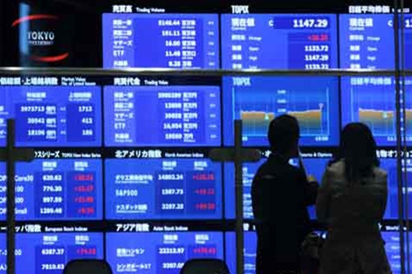 Ilustrasi - Bursa Jepang./Bisnis-Bloomberg