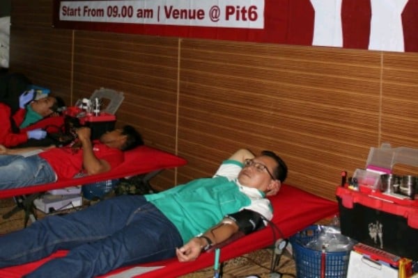  Ulang Tahun ke-8, Lorin Sentul Gelar Donor Darah