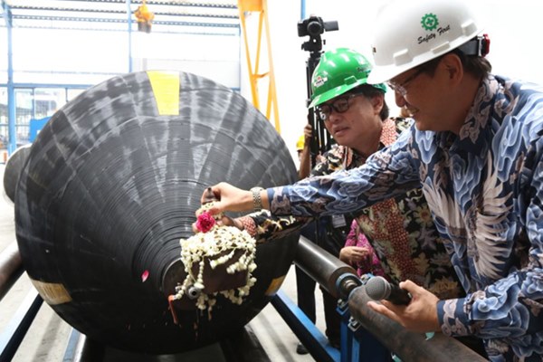  Indonesia Bisa Bikin Bantalan Peluncur Kapal Berbahan Karet Lokal