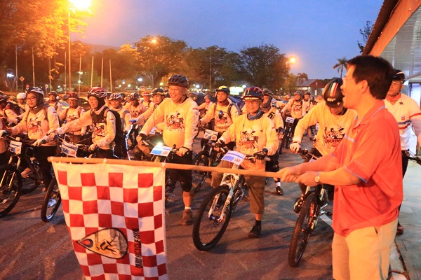  Kunjungi Operasi PT CPI, Kepala SKK Migas Ikuti Event Amal Bersepeda
