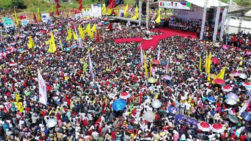  500 Artis Ramaikan Puncak Kampanye Jokowi-Ma’ruf Amin di Gelora Bung Karno 13 April