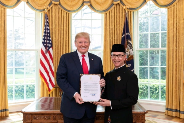  Donald Trump Terima Surat Kepercayaan Dubes Mahendra Siregar