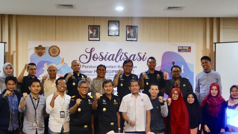  Permudah Traveler, Bea Cukai Makassar Kenalkan Electronic Customs Declaration