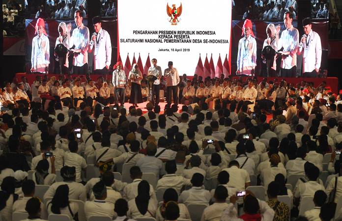  Presiden Jokowi Hadiri Silaturahmi Nasional Pemerintahan Desa se-Indonesia