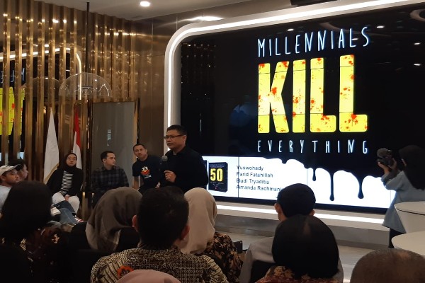  Yuswohady Luncurkan Buku Millenials Kill Everthing