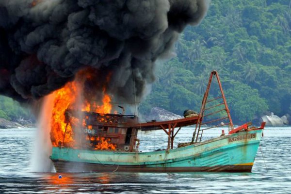  65 Unit Kapal Pelaku IUU Fishing Siap Ditenggelamkan