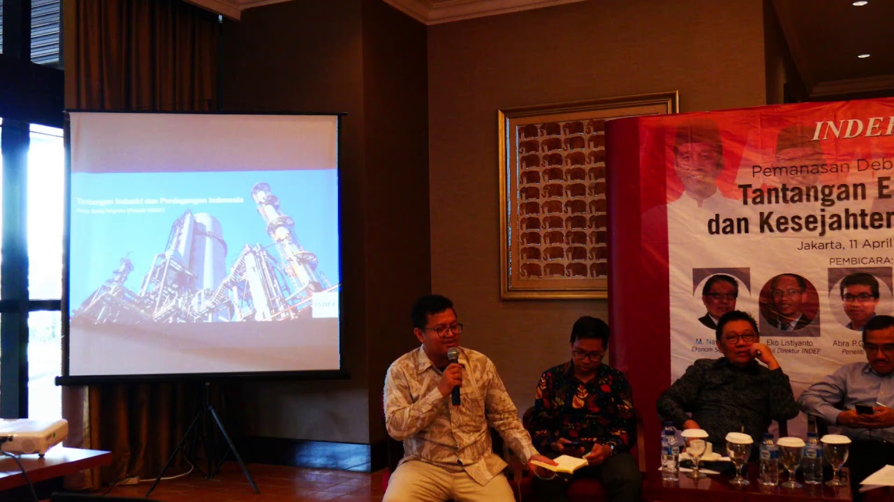  Debat Pilpres Terakhir: Ini 10 Permasalahan Krusial Ekonomi Indonesia Versi INDEF