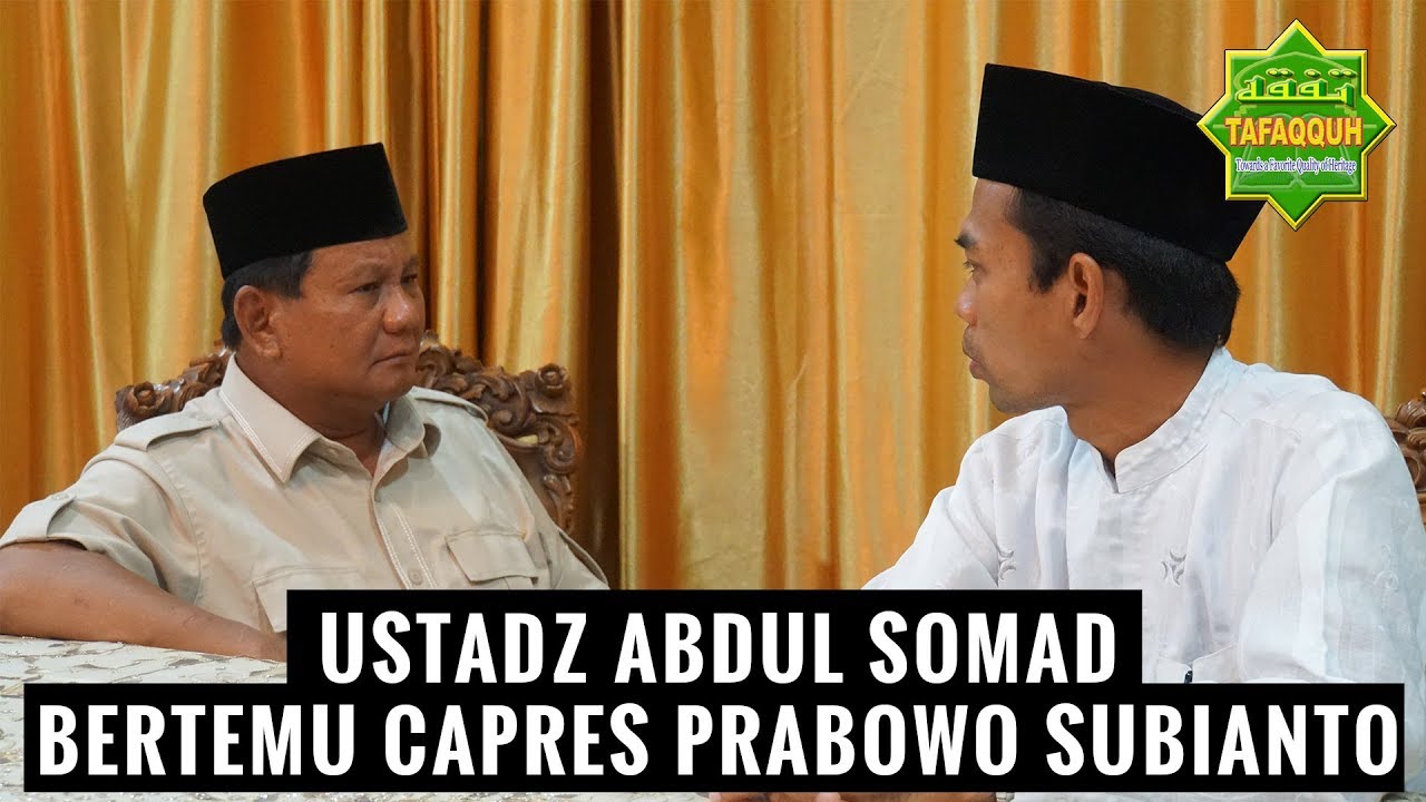  Beri Minyak Gaharu dan Tasbih ke Prabowo, Ustadz Abdul Somad Ogah Diundang ke Istana. Ini Video Viralnya