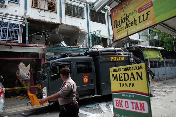  Ledakan di Jalan Kruing Medan Bukan dari Gas PGN