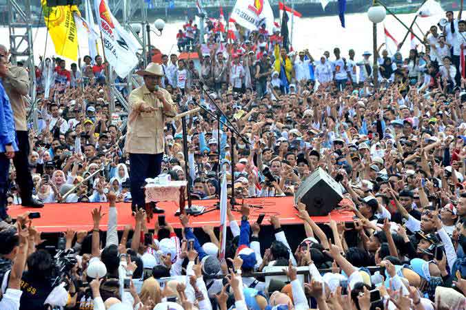  Kampanye Prabowo, Ujian Kemerdekaan Berada di Surabaya