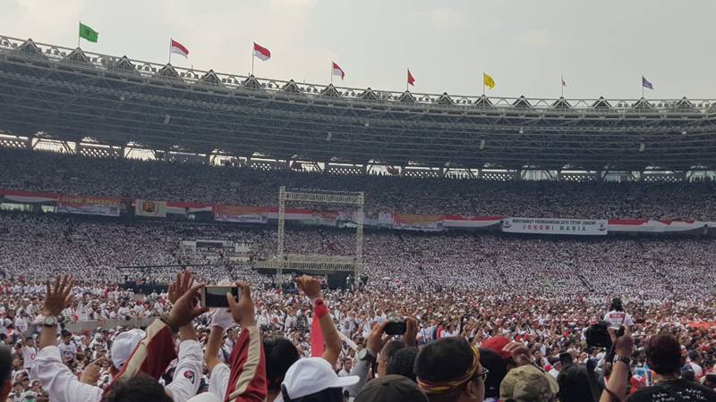  4 Hari Jelang Pilpres 2019, Jokowi Tak Terbendung