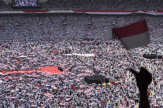 Kampanye Akbar Jokowi-Amin, Cak Lontong : Adanya Persatuan, Bukan Perduaan