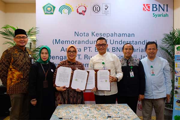  BNI Syariah Kerja Sama dengan RS Haji Jakarta