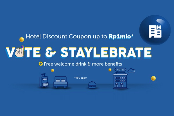  Tunjukkan Jari Bertinta Pemilu, Traveloka Siap Hadirkan Sajian Spesial Dalam Promo Vote & Staylebrate!