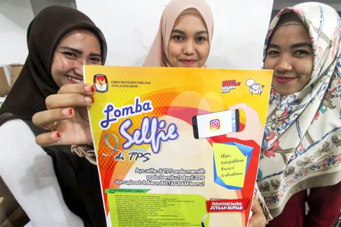  Jangan Golput, Ada Lomba Selfie di TPS Berhadiah Jutaan Rupiah