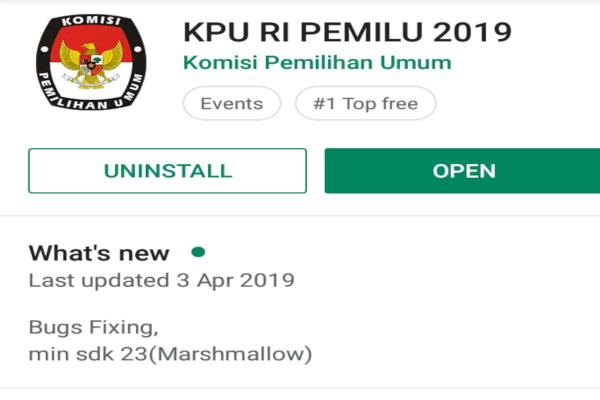  Belum Tahu Caleg yang Dipilih, Aplikasi KPU Ini Bisa Membantu Anda