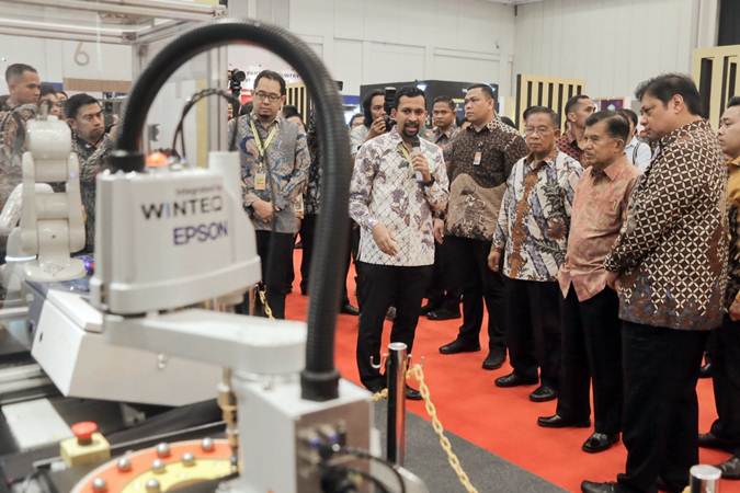  Jusuf Kalla Membuka Indonesia Industrial Summit 2019