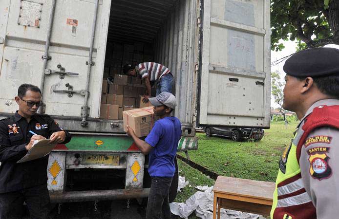  Logistik Pemilu di Sulsel Hampir 100 Persen Tersalurkan