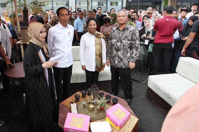  Presiden Jokowi Resmikan Proyek Halal Park di Kompleks GBK