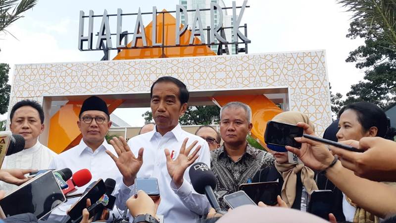  Presiden Jokowi : Indonesia Punya Peluang Besar Genjot Industri Halal