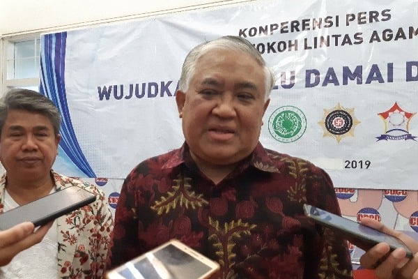  Din Syamsuddin Himbau Para Tokoh Jauhi Fanatisme dan Utamakan Konsolidasi Pascapemilu