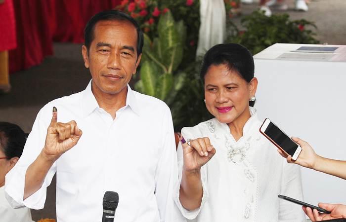  Quick Count Pilpres 2019, Jokowi : Ploooong