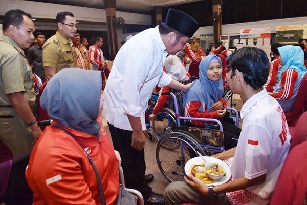  Sumsel Ganjar Atlet Asian Paragames Bonus Rp1 Miliar