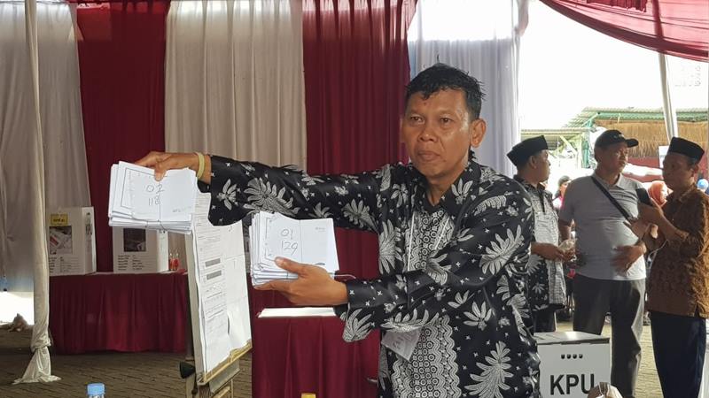  Hasil Quick Count Pilpres 2019 : Jokowi-Amin Menang di TPS Dekat Rumah Megawati
