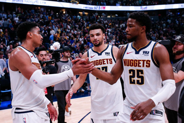  Hasil Playoff Basket NBA : Jamal Murray Gemilang, Nuggets Libas Spurs