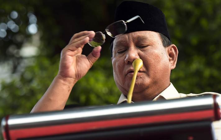  Survei  Exit Poll UKRI Menangkan Prabowo-Sandi 66,4%