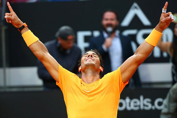  Nadal Melaju di Tenis Monte Carlo Setelah Tundukkan Batusta Agut