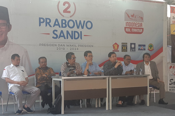  Awasi Rekapitulasi KPU, Prabowo-Sandi Bentuk Relawan Online